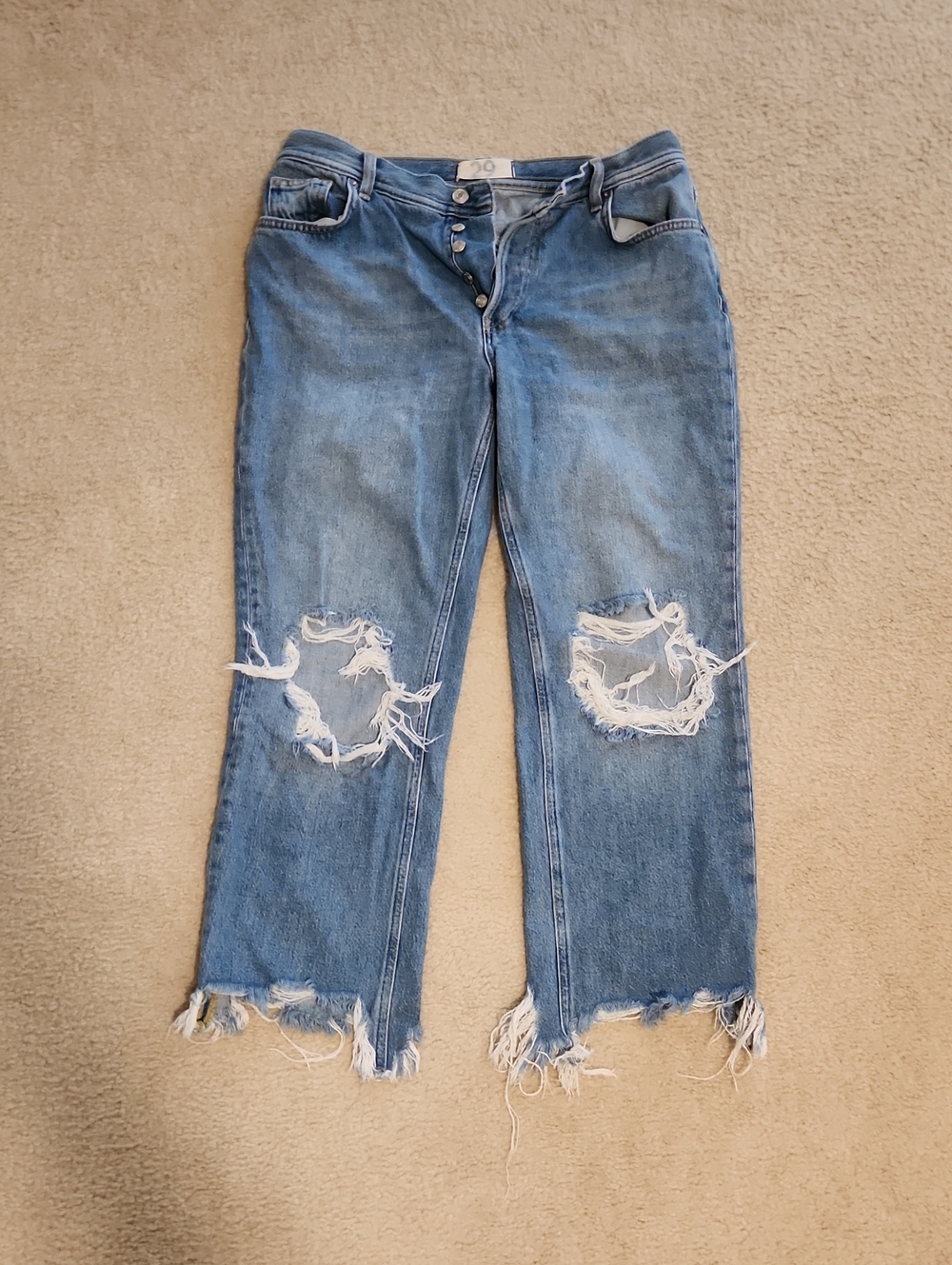 We The Free Distressed Jeans